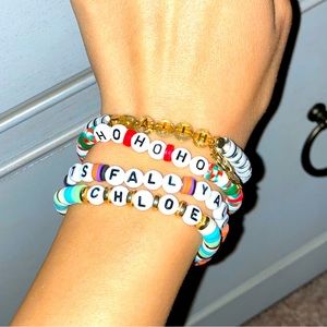 LIMITED TIME! Custom Made Clay Bead Bracelets!